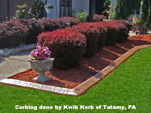 Curbing done by Kwik Kerb of Tatamy, PA